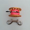 thumbnail image 3 of Naufragio De Buceo Técnico Y Carrete De Dedo De Carrete De Cueva Soporte De Línea De 15 M / 50 Pies Accesorios De Gancho De Seguridad Con Perno De Dob naranja Baoblaze Carretes de buceo, 3 of 8