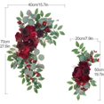 thumbnail image 1 of Kit de flores artificiales para arco de boda, guirnaldas de seda, flor de peonía, botín de bienvenida Floral para fiesta de ceremonia, 2 uds., 1 of 4