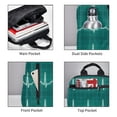 thumbnail image 3 of Honeii ECG Wave Print Lightweight Backpacks,Carry on Backpack,Durable Backpack for School, Work & Travel, 3 of 7