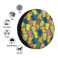 thumbnail image 4 of Sikiie Retro Boho Elephants PVC Leather Spare Tire Wheel Cover Spare Tire Cover, for Car Truck SUV Camper Trailer Universal Fit(14-17in)-17 inch, 4 of 6