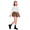 Coffee, variant on Half Body Skirts Solid Elastic High Waist Vintage Pleated Skirt Shorts Summer Fashion Casual Skorts Y2K Streetwear