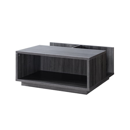 Mid Century Modern Coffee Table, Distressed Grey