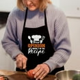 thumbnail image 4 of Funny Apron for Men Women, Your Opinion Wasn''t in the Recipe Apron for Cooking Grilling BBQ Chef Gifts for Dad Mom, 4 of 6