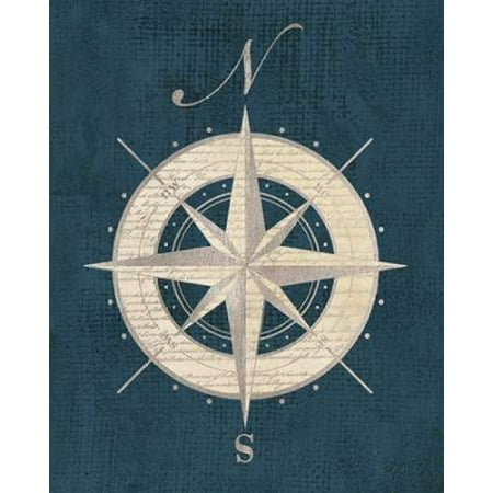 Compass Rose Poster Print by Sam Appleman - Walmart.com