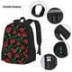 thumbnail image 3 of Disketp Cherry Mochila Estampada de Gran Capacidad con Lonchera y Estuche, Set de 3 Piezas para Estudiantes, 3 of 7