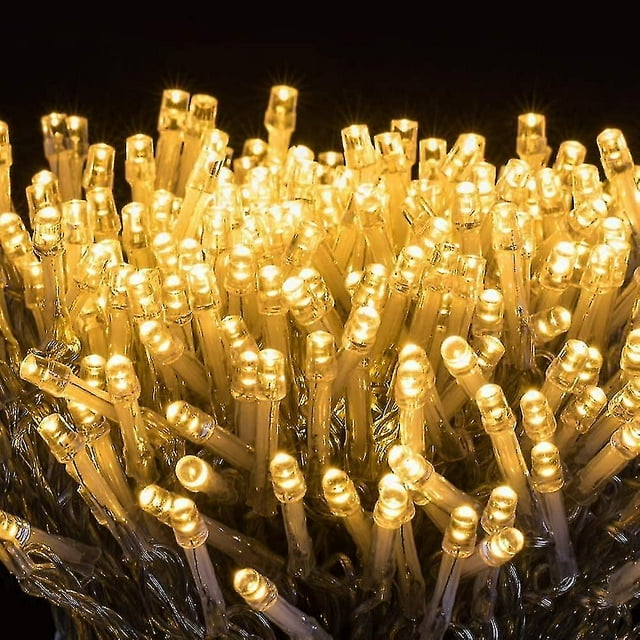 Luces navideñas JanHm 83 pies 1000 LED exteriores impermeables enchufables