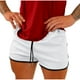 thumbnail image 2 of pstuiky Abreviatura para hombres, Pantalones cortos de fitness para hombre, de color liso, con bolsillos y vendaje para correr, culturismo y entrenamiento Pantalones cortos de golf, 2 of 5