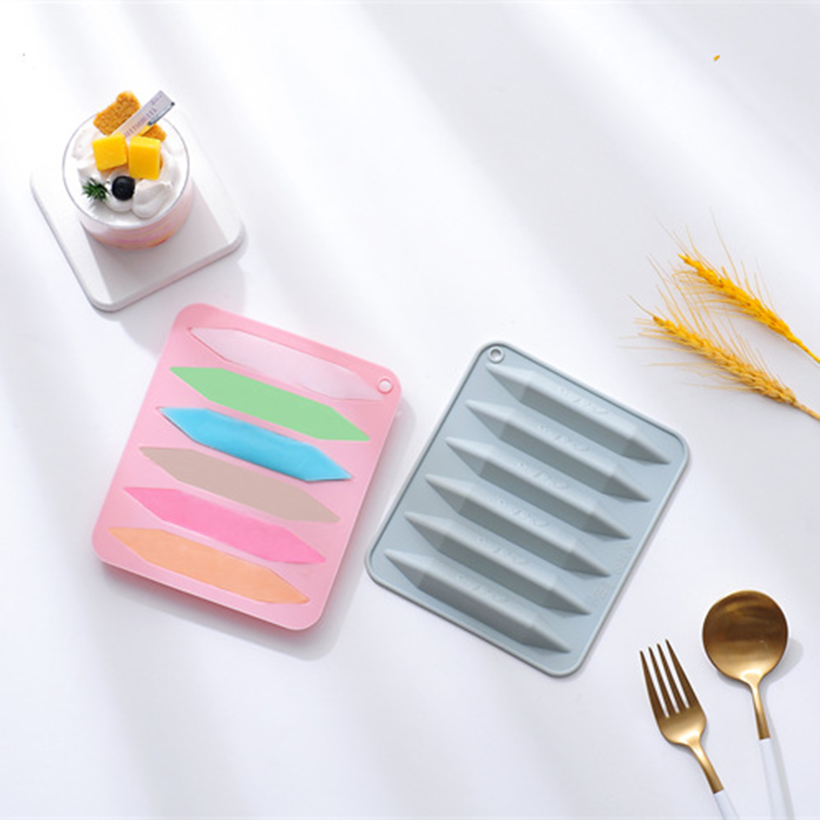 Cute Crayon Molds Food-grade Silicone Oven Fridge Safe for Toddler DIY  Crayons