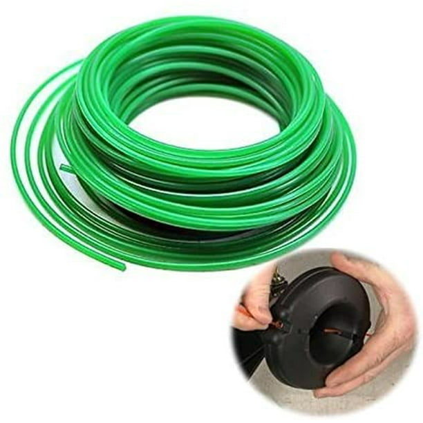 Round Replacement Trimmer Line for Brush Grass Cutter 0.065 Inch by 49 Feet, Durable and Strong