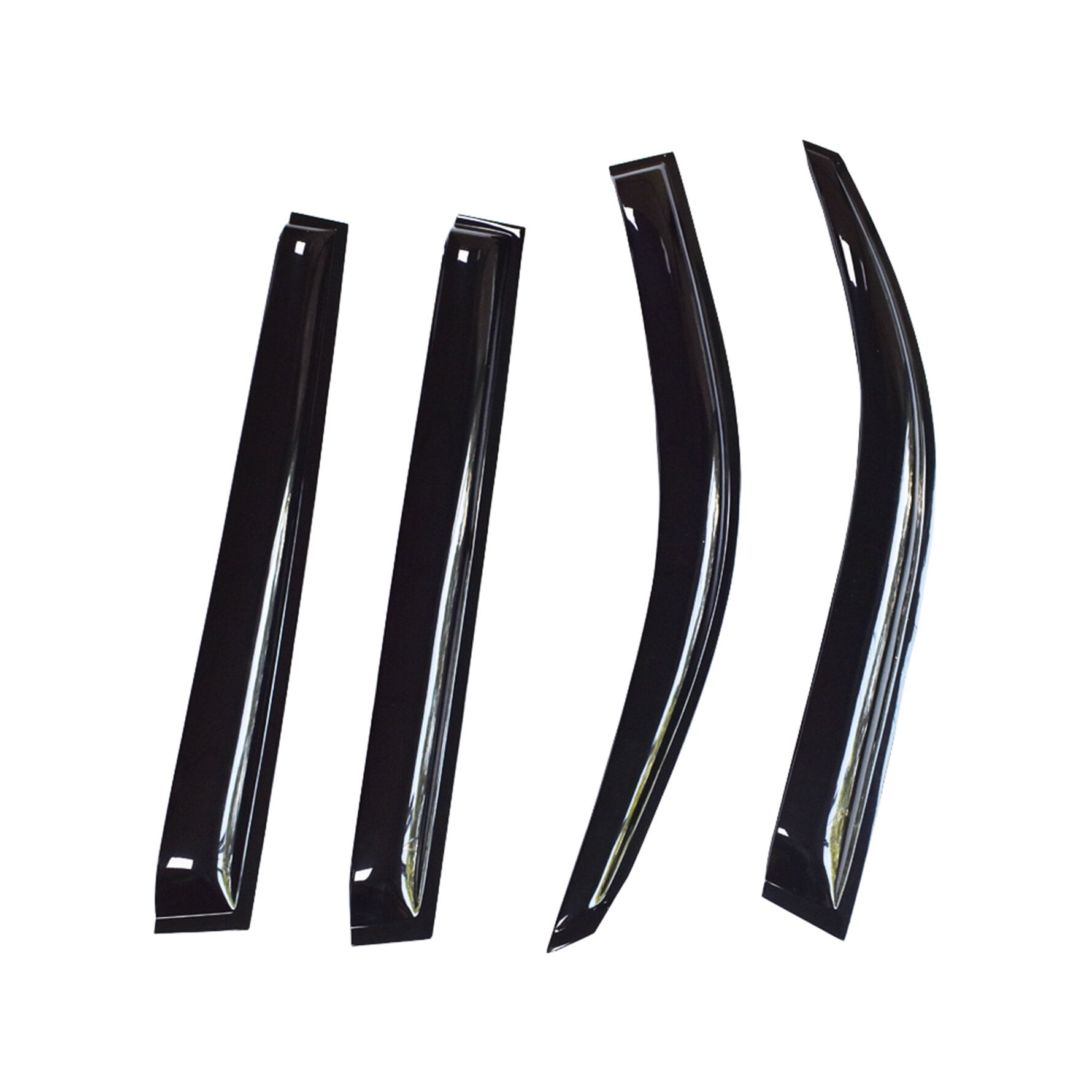 Genrics For 2008-2013 Toyota Highlander Window Visors Rain Guard Vent Shade Deflector