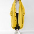 thumbnail image 2 of Hessimy Womens Utility Anorak Jacket Lightweight Hooded Zip Up Style Coat with Snap Buttons Chest and Hand Pockets(Yellow,XL), 2 of 2