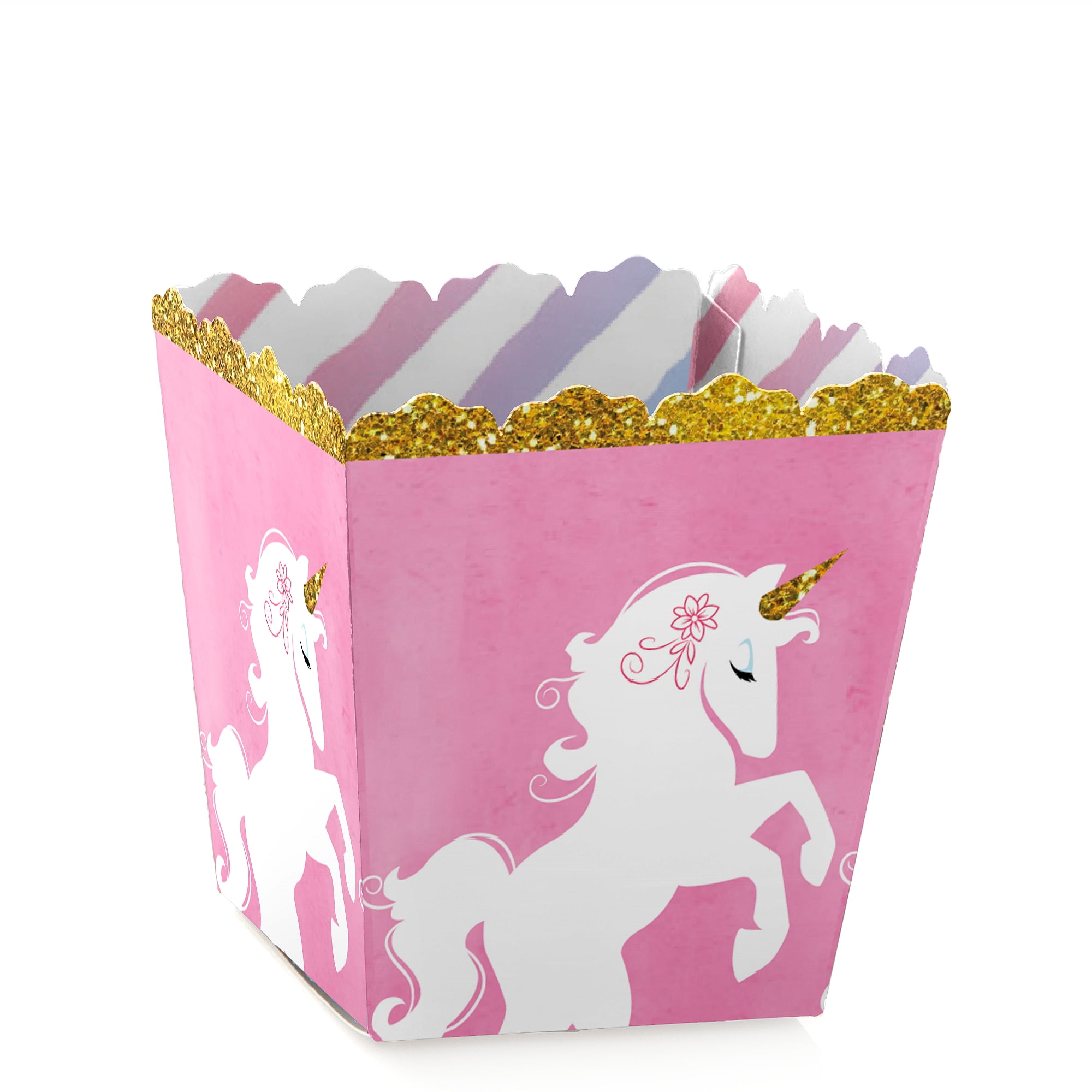 Goody Bags Favor Boxes Popcorn Cups Set of 8 My Little Pony Party Cups
