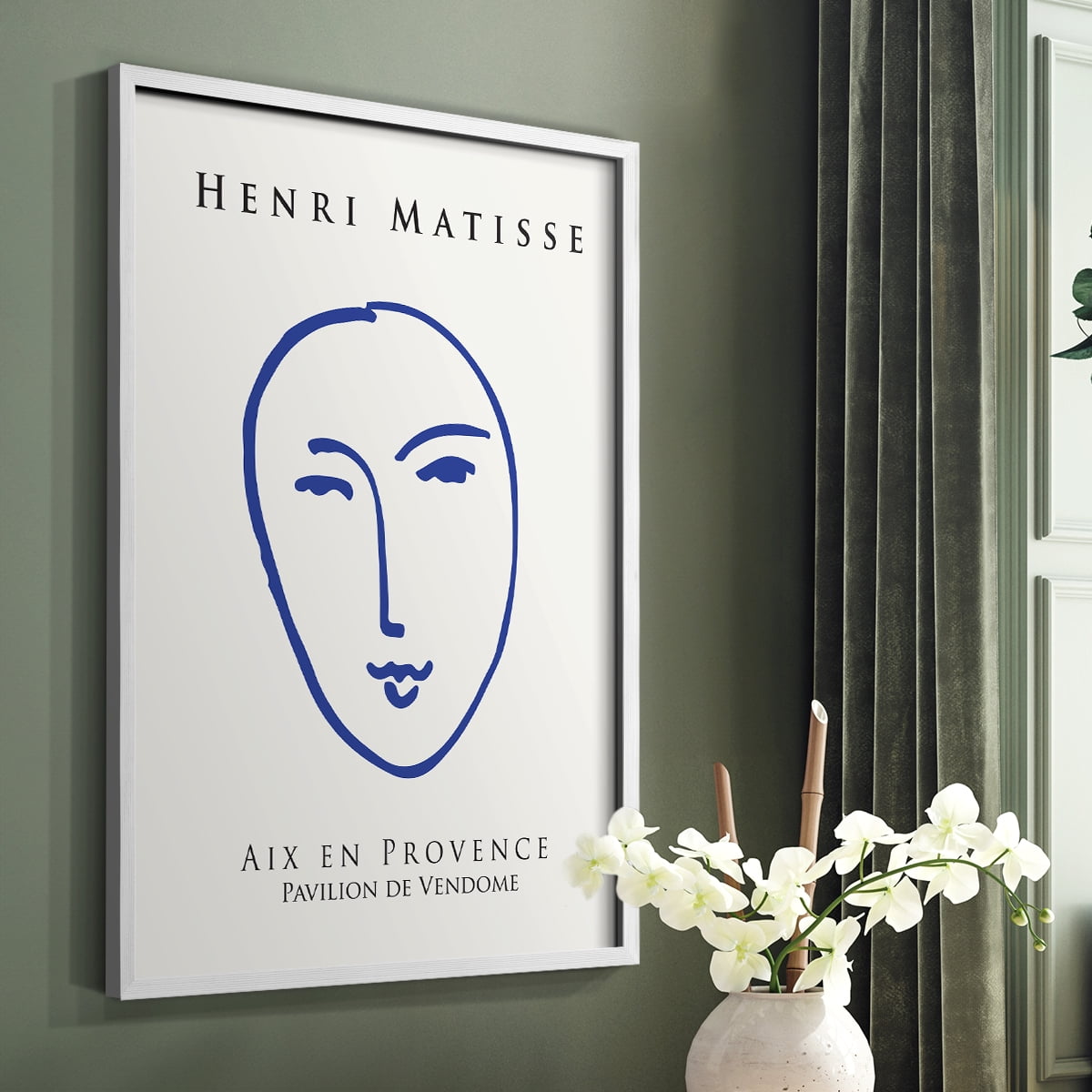 Matisse XLIX Framed Print - Solid Wood