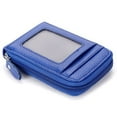 thumbnail image 4 of Men´s Wallet Genuine Leather Credit Card Holder RFID Blocking Zipper Pocket Thin, 4 of 4