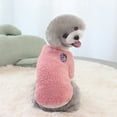 2 Pieces Small Dog Sweaters Fleece Clothes Winter Warm Puppy Sweaters