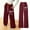Wine, variant on KKBOTIVE Girls Bowknot Sweatpants Baggy Wide Leg Sweat Pants Teen with Pockets Mid Rise Casual Kids Streetwear, Hot Pink Size: 10-11 years