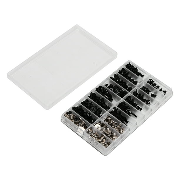 Kit de vis pour ordinateur en acier allié de 360 pièces - m2, m2.5, m3