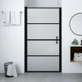 thumbnail image 2 of vidaXL Pivot Shower Door Bathroom Bath Screen Shower Enclosure Tempered Glass, 2 of 35