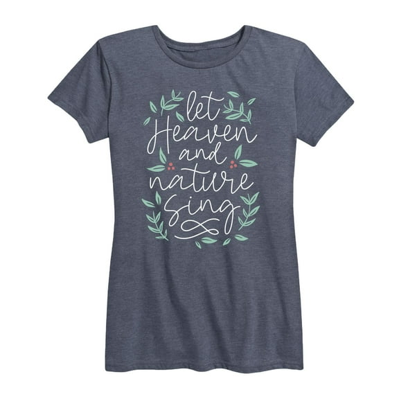 Instant Message - Let Heaven And Nature Sing - Women's Short Sleeve Graphic T-Shirt