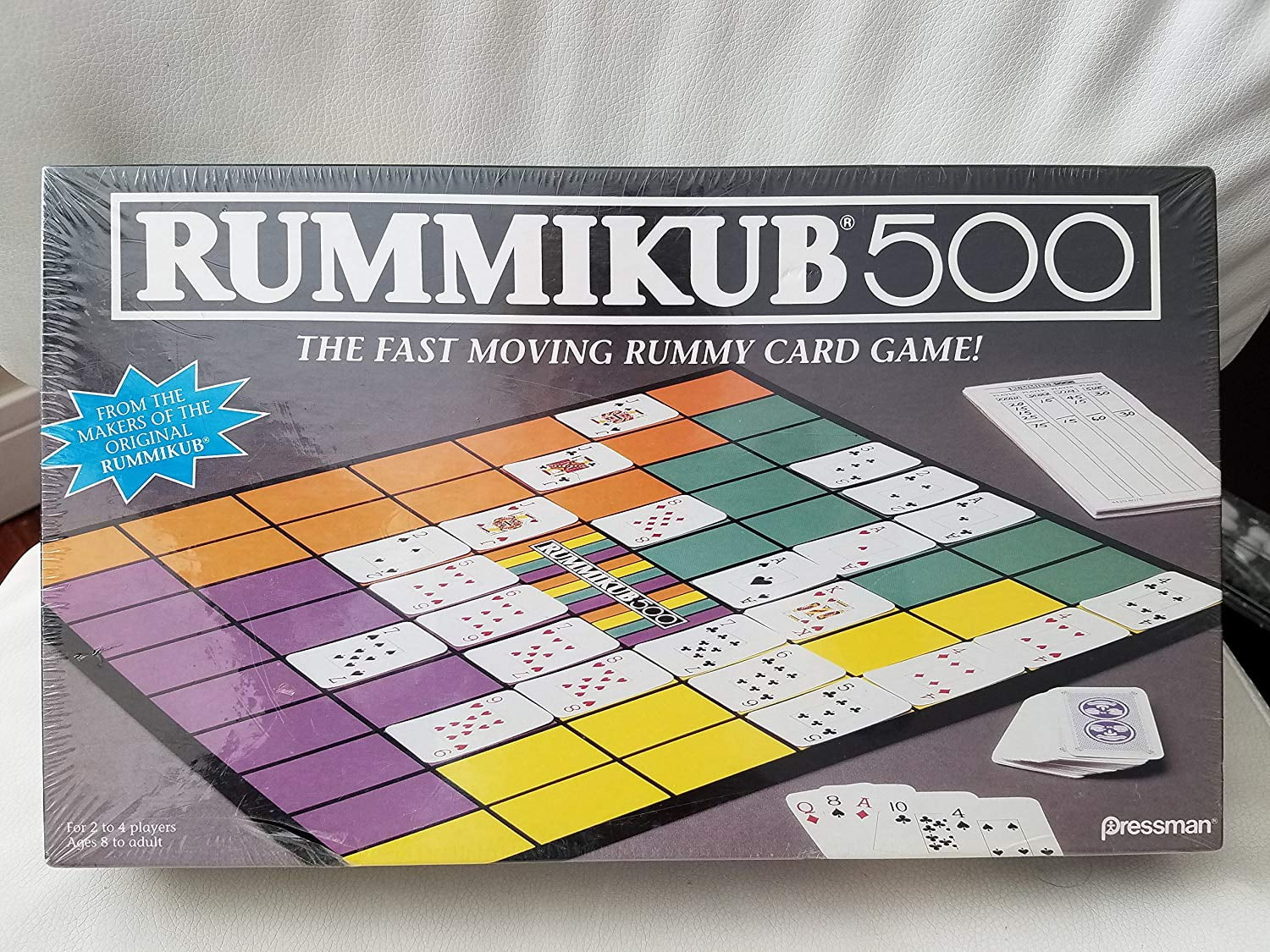 Rummikub 500, GAME NAME RUMMIKUB 500 THE FAST MOVING RUMMY CARD BOARD