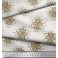 thumbnail image 3 of Soimoi Rayon Fabric Flower Artistic Printed Fabric 1 Yard 42 Inch Wide, 3 of 3