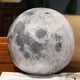 thumbnail image 5 of Juguete de peluche de almohada del sistema solar para planeta redondo • Diseño Tierra-Sol y Luna • Cojín decorativo suave • Modelo educativo de aprendizaje espacial • 1 pieza, 5 of 5