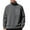 Gray, variant on Men's Quarter Zip Pullover with Zipper Pockets Polar Fleece Warm Soft Golf Sweatshirts for Athletic Workout Running Wine