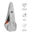 thumbnail image 2 of MasteelfCA Sac de Transport pour Animaux de Compagnie Sac de Transport Portable en Polyester pour Chien, 2 of 8