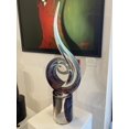 thumbnail image 6 of Spiral Murano Glass Sculpture, 6 of 6