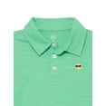 thumbnail image 4 of Wonder Nation Toddler Boys Cotton Polo Shirt with Short Sleeves, Sizes 12M-5T, 4 of 6