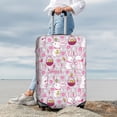 thumbnail image 5 of Cauagu Easter Rabbit Print Travel Luggage Cover,Travel Dust-proof Suitcase Cover Softside Suitcase Protector for 18-32inch,Not Included Suitcase, 5 of 8