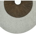 thumbnail image 3 of Round and Ribbed Double Layer Sandstone Wall Art, Small, Brown and Gray, 3 of 3