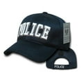 thumbnail image 2 of Rapid Dominance Police Text Public Safety Mens Air Mesh Cap [Navy Blue - Adjustable], 2 of 2