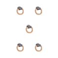 thumbnail image 2 of Tiradores Billuyoard Marrón para muebles Anillo tipo 8, 2 of 6
