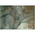 thumbnail image 3 of Jade Green Area Rug, Marble Gold Leaf Indoor Non-Slip Kids Rugs, Machine Washable Breathable Durable Carpet For Living Room Bedroom Teen Room Home Decor 3 x 4ft, 3 of 6