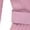 Pink + Belt, variant on AURA Plus Size Autumn Pleated A Line Commuter Dress Elegant High Waist Midi OL Dress XL XXXL