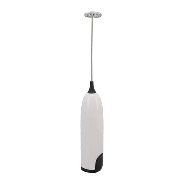 Espumador de leche eléctrico, Espumador de leche de mano eléctrico Punta de acero inoxidable Operación conveniente Fácil de limpiar para la cocina ANGGREK Otros