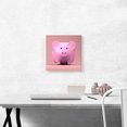thumbnail image 2 of ARTCANVAS Piggy Bank Home decor Canvas Art Print - Size: 12" x 12" (0.75" Deep), 2 of 9
