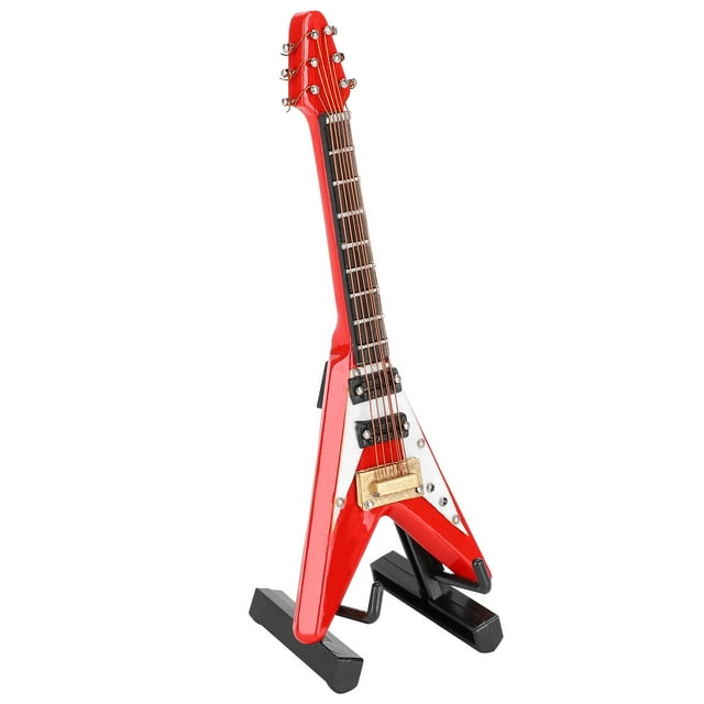 Mini Decoración De Guitarra, Decoración De Guitarra, Hermosa Y Duradera Para Regalo De Acción De Gracias, Regalo De Aniversario Para Niños, Amigo Ccdes Otros