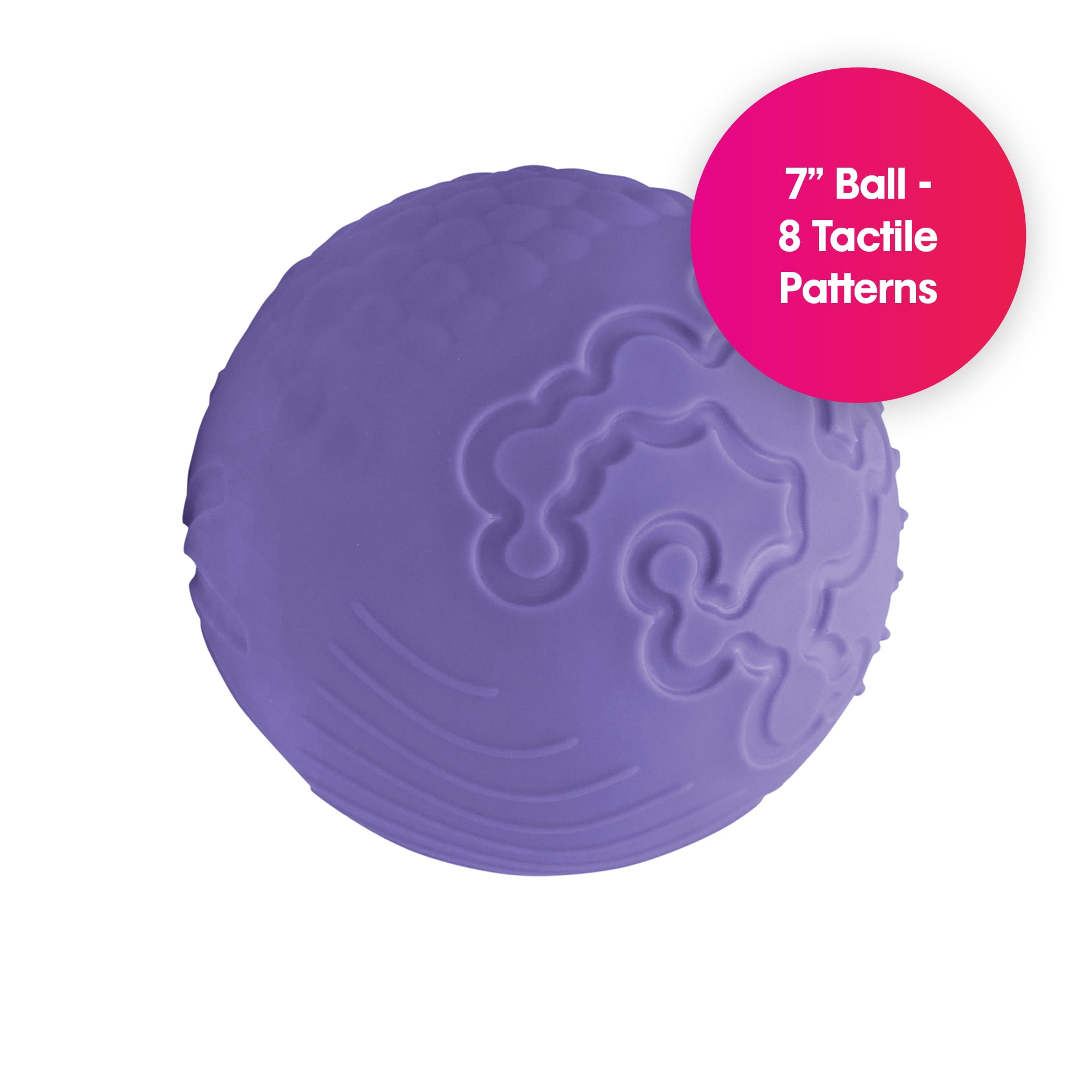 Edushape Texture-iffic Sensory Ball for Baby Purple