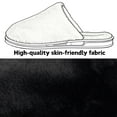 thumbnail image 5 of BERANMEY Women's Plush Fuzzy Slip-On Slippers House Slippers for Women with Solid Color Design Cozy Indoor Comfort Non-Slip Casual Home Shoes Unisex Slippers for Womens Mens, 5 of 8