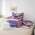 thumbnail image 6 of Homewish Kids Teens Flying Butterflies Twin Bedding Sets 7-Piece,Abstract Gradient Bedding Comforter Set Microfiber,Dreamy Princess Breathable Sheet Sets,Ultra Soft Home Decor,Reversible, 6 of 8