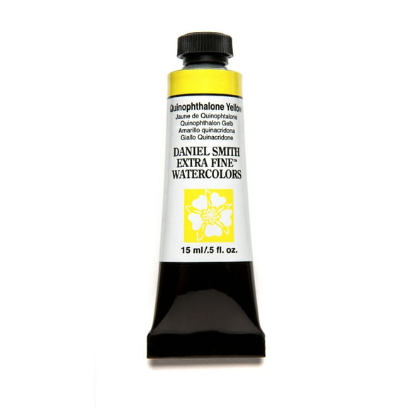 Daniel Smith Extra Fine Watercolor, 15 ml, Quinophthalone Yellow