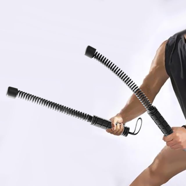 DYNWAVECA Battle Ropes Exercise Training Ropes for Indoor Outdoor Home Gym Working Out Black