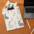 thumbnail image 5 of FORMRS A4 Clipboard Folder with Pen Holder Horizontal Foldable School Office Binder, Adorable Bunnies, 5 of 9