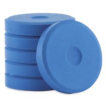 Richeson Tempera Cakes - Fluorescent Blue, Pkg of 6