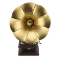 thumbnail image 1 of Vintage Phonograph Model, Crafted From Robust Iron Material, Suitable for Showcase on Desks, Tables, and Entryways, Retro Turntable Makes an Excellent to Various Situations,, 1 of 7