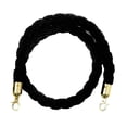 thumbnail image 2 of High Quality 2m/1.5m/3m Twisted Queue Barrier Rope For Posts Stands Exhibition 2m Black, 2 of 6