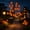 A, variant on Solar Halloween Ground Stake Light 31.5 Inch, Pumpkin Bat Spider Web Outdoor LED Decor for Yard Garden Walkway, Waterproof Auto-On