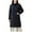 Black, variant on Winter Parka Coat for Women Warm Pocket Coat Turn Down Collar Long Jacket Winter Down Parkas Up to 65% Off